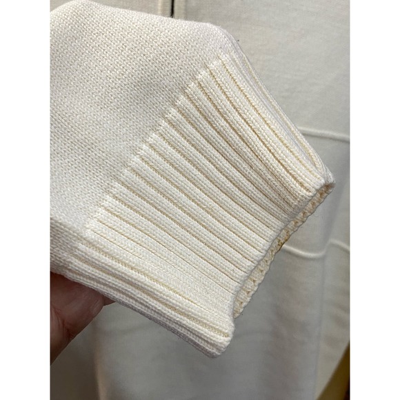 Pendleton Vintage heavy Knit Sweater Made in Japan Cream Beige XL - Picture 10 of 13